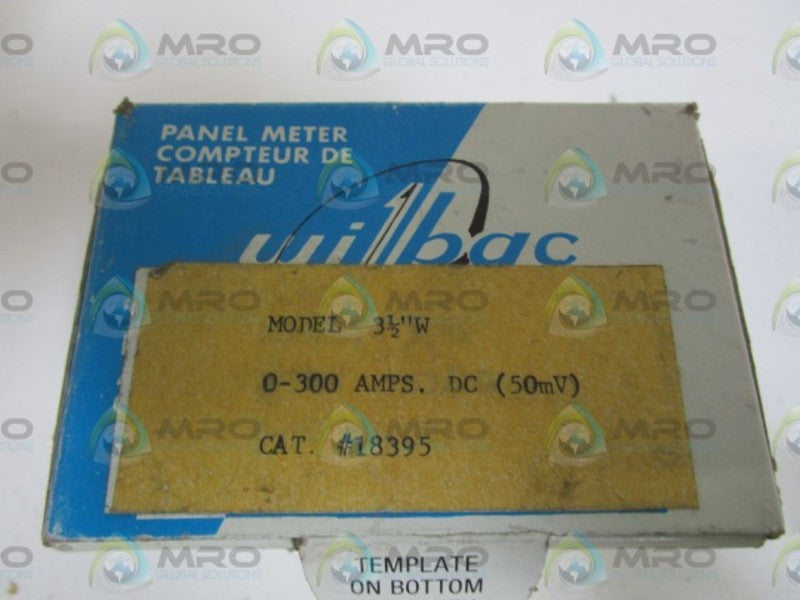 WILBAC 18395 3-1/2" 0-300A NSMP