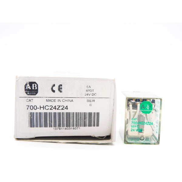 ALLEN BRADLEY 700-HC24Z24 SER. C 24VDC 5A (GY/BL) NSMP