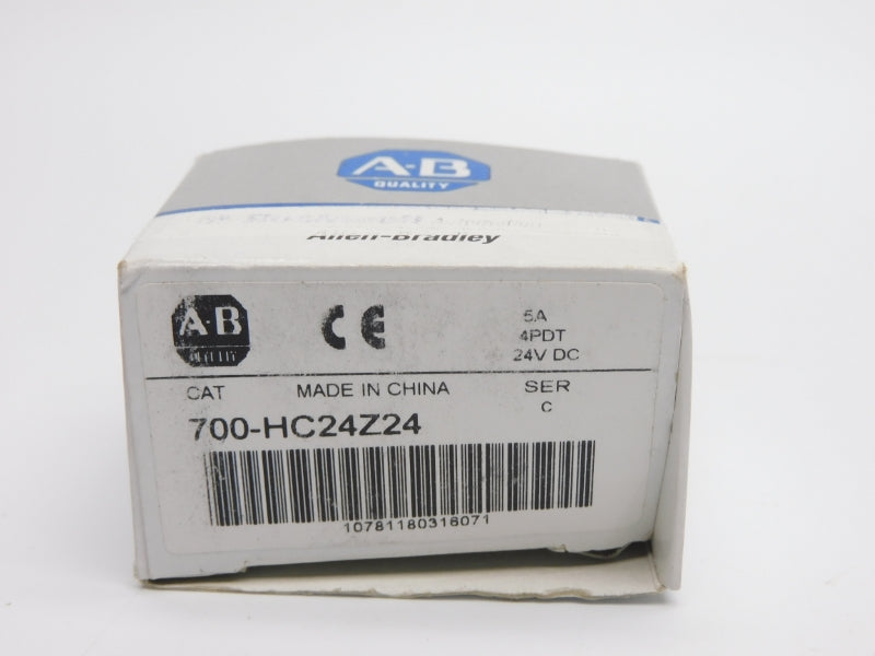 ALLEN BRADLEY 700-HC24Z24 SER. C 24VDC 5A (GY/BL) NSMP