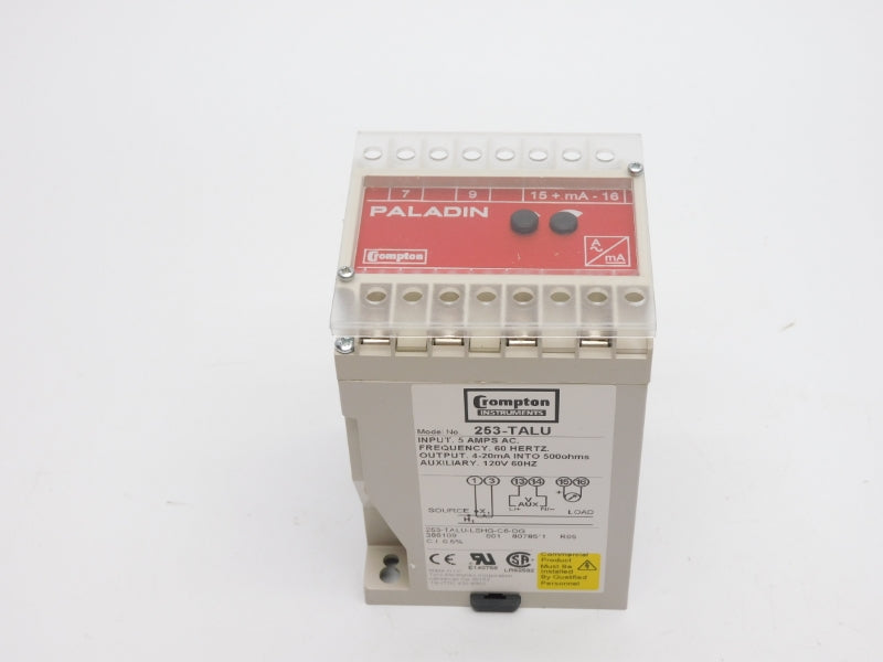 CROMPTON 253-TALU-LSHG-C6-DG 120V 5A NSMP
