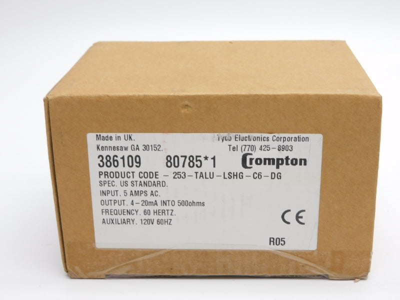CROMPTON 253-TALU-LSHG-C6-DG 120V 5A NSMP