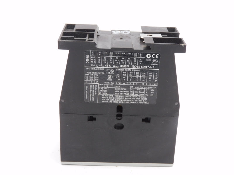 EATON XTCE025C10 DILM25-10 110/120V 45A NSNP