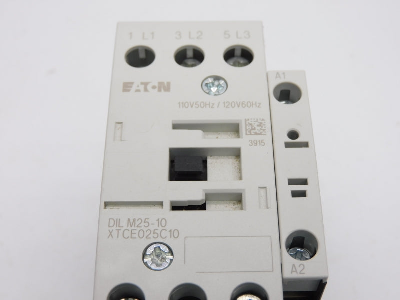 EATON XTCE025C10 DILM25-10 110/120V 45A NSNP