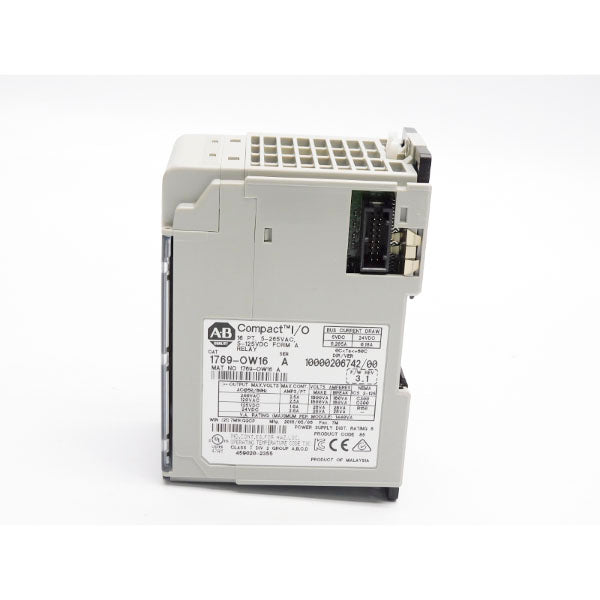 ALLEN BRADLEY 1769-OW16 SER. A F/W 3.1 240VAC 2.5A NSNP