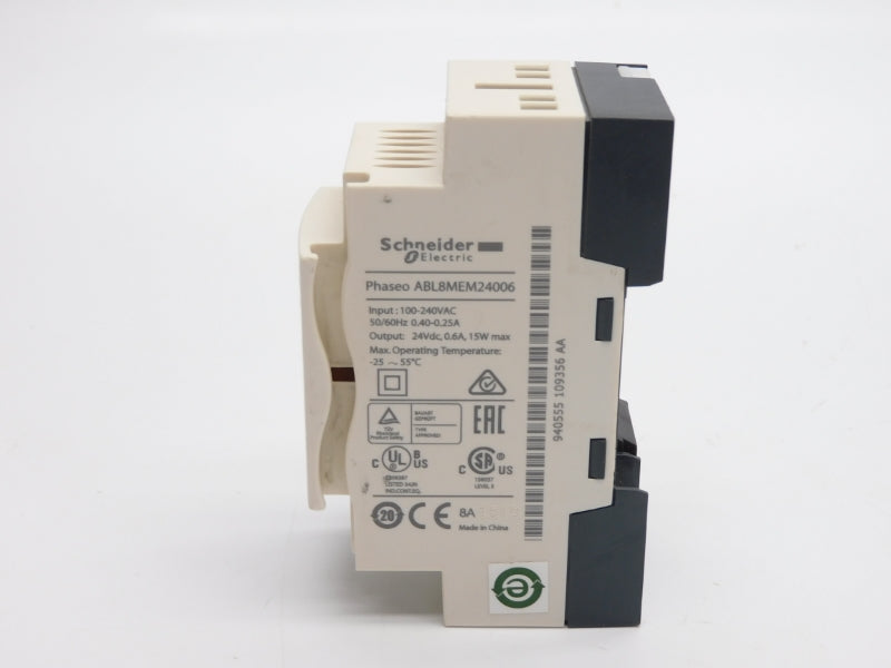 SCHNEIDER ELECTRIC ABL8MEM24006 100-240VAC 0.6A NSNP