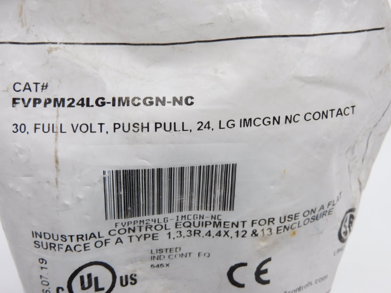 C3 CONTROLS FVPPM24LG-IMCGN-NC NSMP