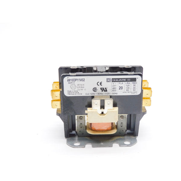 SQUARE D 8910DP11V02 SER. C 110/120V 20A NSNP