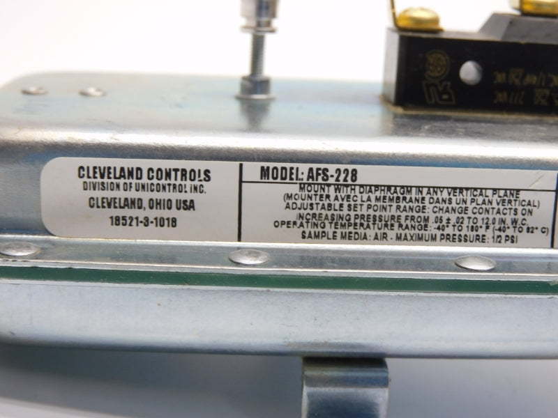 CLEVELAND CONTROLS AFS-228 1/2PSI NSNP