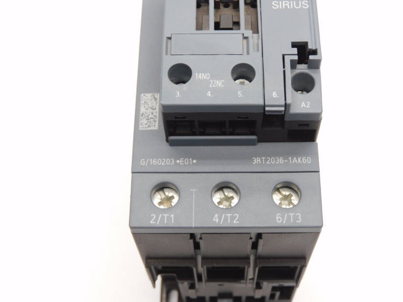 SIEMENS 3RT2036-1AK60 110/120V 70A NSNP