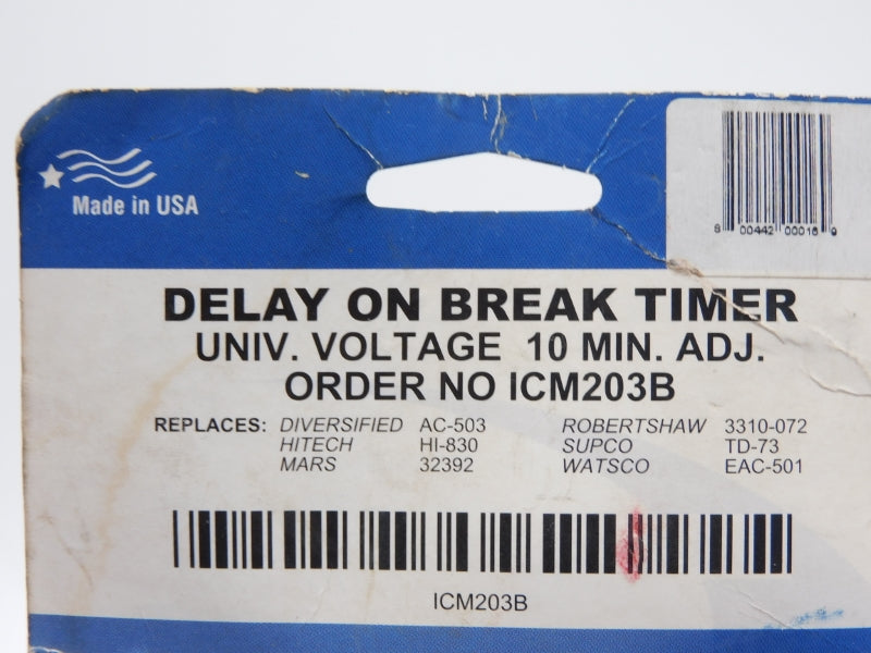 ICM CONTROLS ICM203B 120/240VAC 15A 10M NSMP