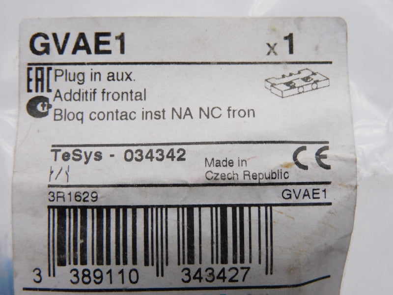 SCHNEIDER ELECTRIC GVAE1 250V 2.5A NSMP