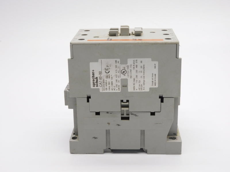 SPRECHER+SCHUH CA7-85-00 110/120V 100A UNMP