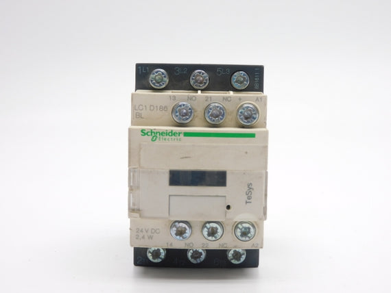 SCHNEIDER ELECTRIC LC1D186BL 24VDC 32A (AS PICTURED) NSNP