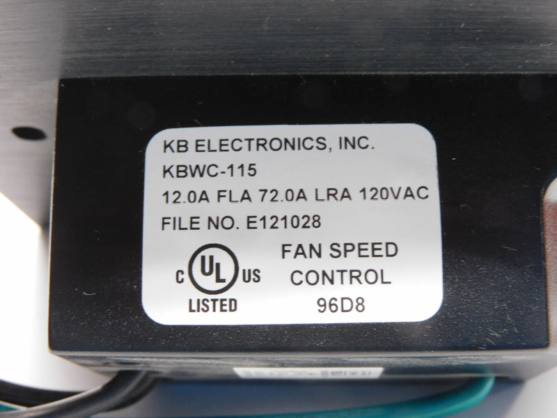 KB ELECTRONICS KBWC-115 120VAC 12.0A NSNP