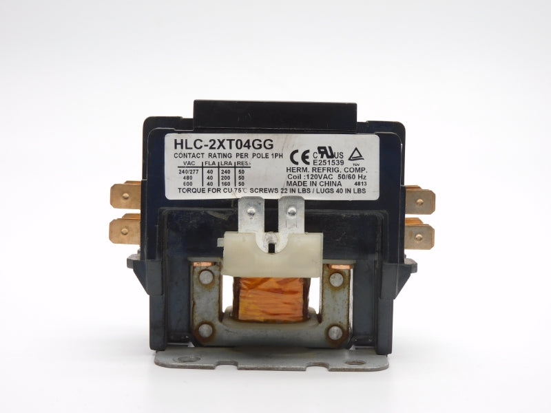 INDUSTRIAL MRO HLC-2XT04GG 120VAC 40A UNMP