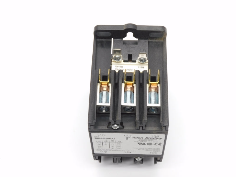 ALLEN BRADLEY 400-DP50NA3 SER. B 208/240V 50A (BR/WH) NSMP