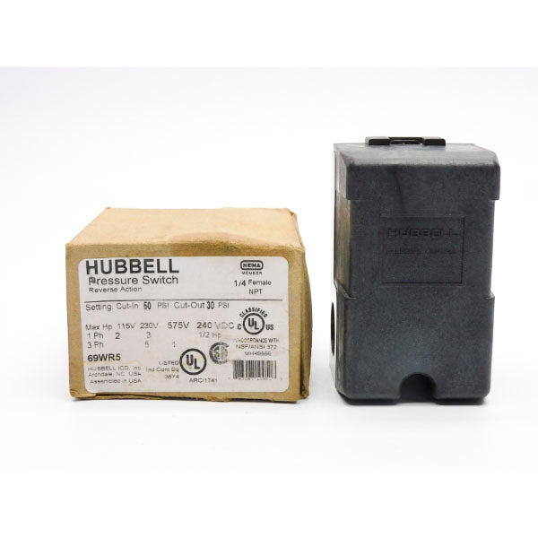 HUBBELL 69WR5 240VAC 50PSI 1/4" NSMP