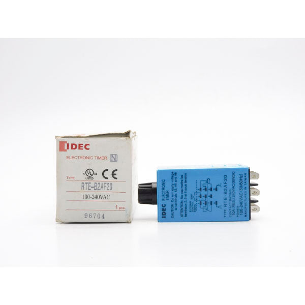 IDEC RTE-B2AF20 100-240VAC 10A NSMP