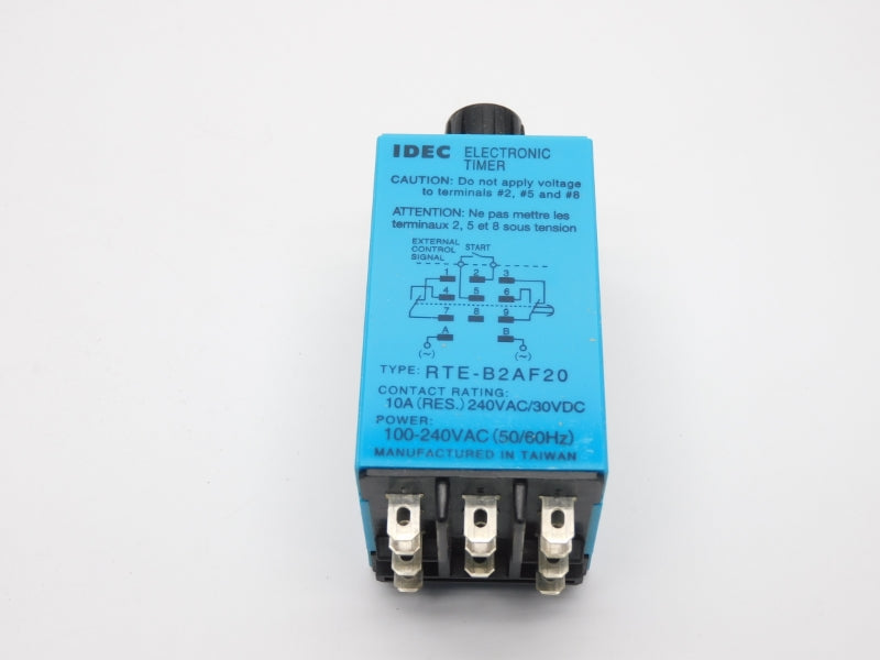 IDEC RTE-B2AF20 100-240VAC 10A NSMP