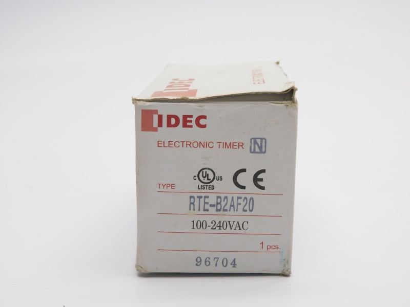 IDEC RTE-B2AF20 100-240VAC 10A NSMP