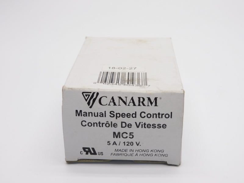 CANARM MC5 120V 5A (NO KNOB) NSMP
