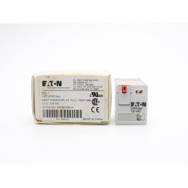 EATON D7PF2AA 120VAC 15A NSMP