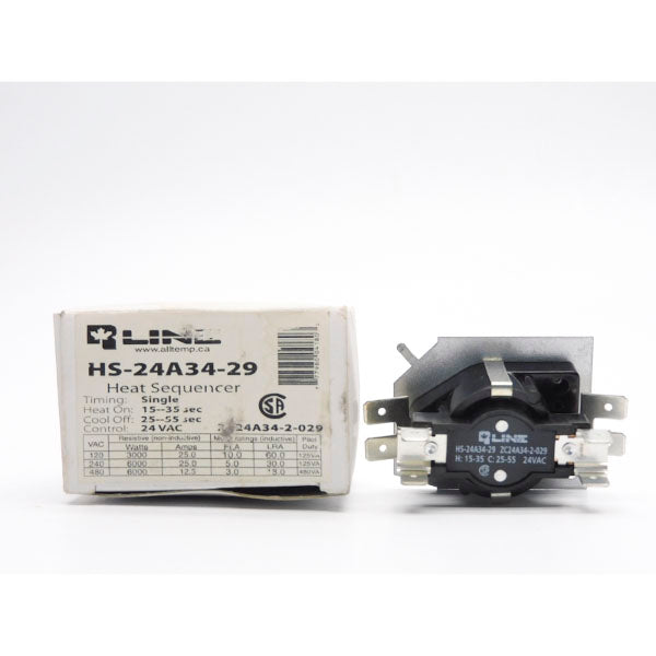 LINE HS-24A34-29 24VAC 25A NSMP