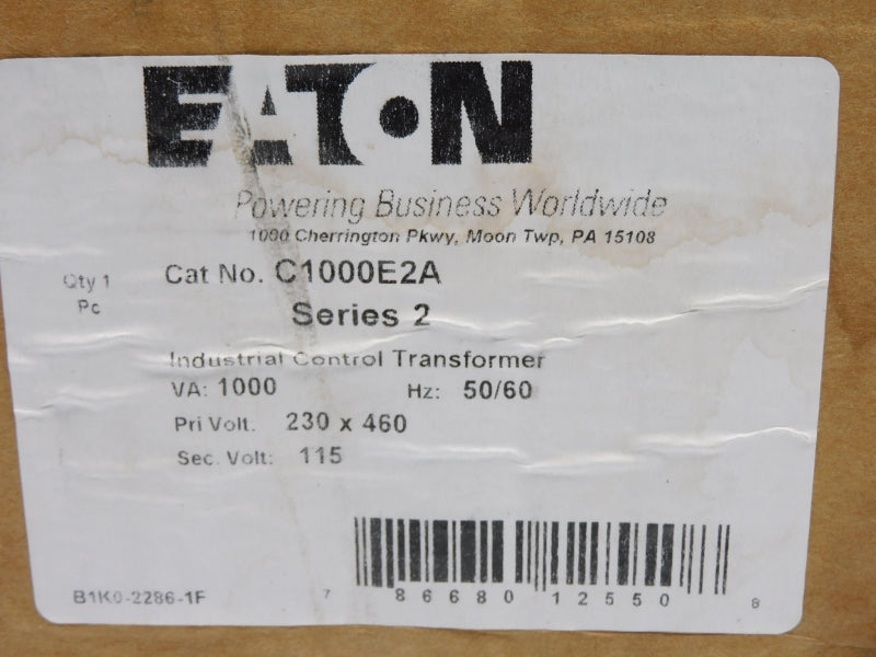 EATON C1000E2A SER. 2 460V NSMP