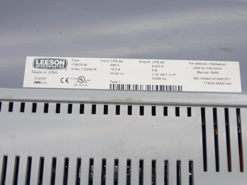 LEESON 174635.00 13524214 600V 10.2A NSNP