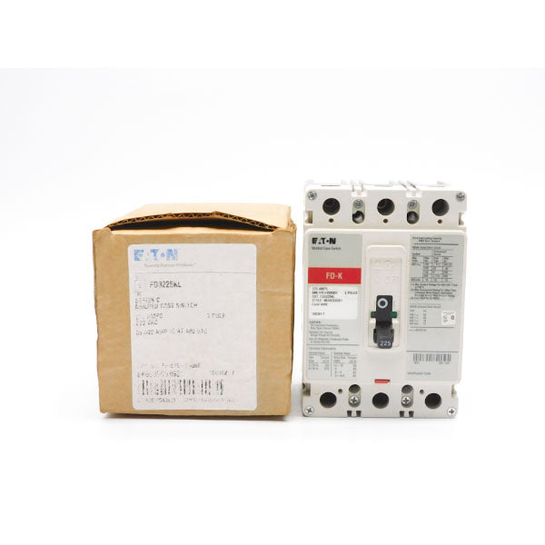EATON FD3225KL 600VAC 225A NSMP