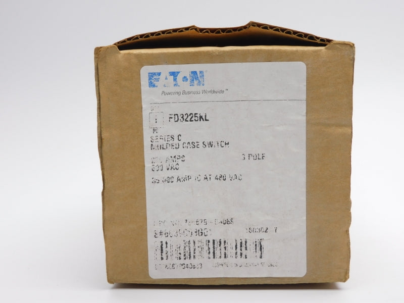 EATON FD3225KL 600VAC 225A NSMP