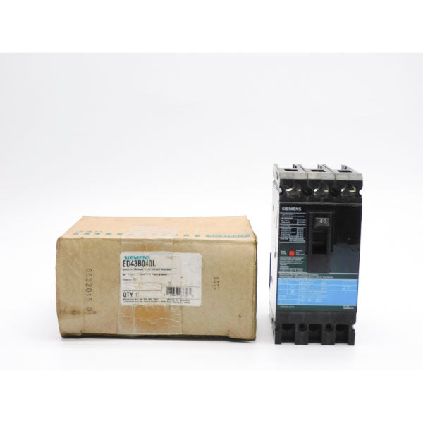 SIEMENS ED43B040L 480V 40A NSMP