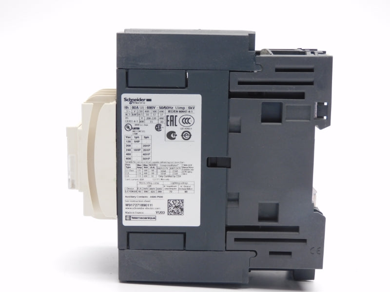SCHNEIDER ELECTRIC LC1D65A 12-24V 80A NSNP