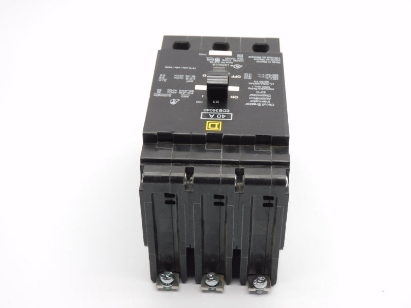 SQUARE D EDB36040 347V 40A NSNP