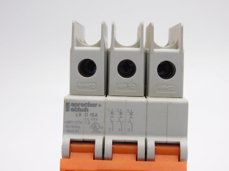 SPRECHER+SCHUH L9-15/3/D SER. B 277V 15A NSNP