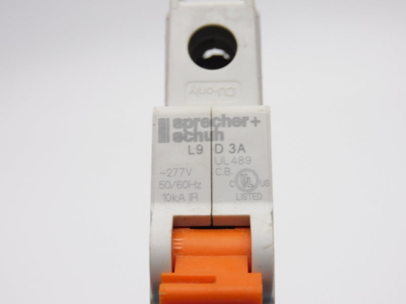 SPRECHER+SCHUH L9-3/1/D SER. B 277V 3A NSNP