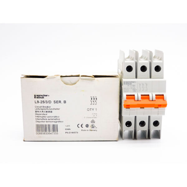SPRECHER+SCHUH L9-25/3/D SER. B 277V 25A NSMP