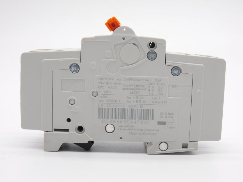 SPRECHER+SCHUH L9-20/2/D SER. B 277V 20A NSMP