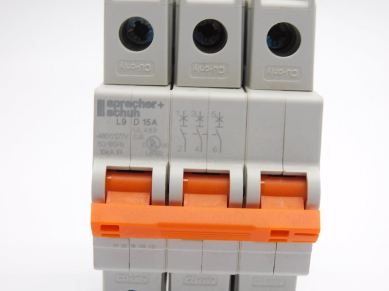 SPRECHER+SCHUH L9-15/3/D SER. B 277V 15A (AS PICTURED) NSNP