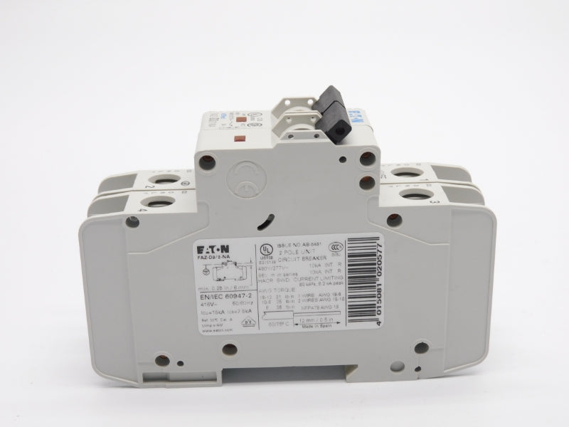 EATON FAZ-D3/2-NA 102181 277VAC 3A NSMP