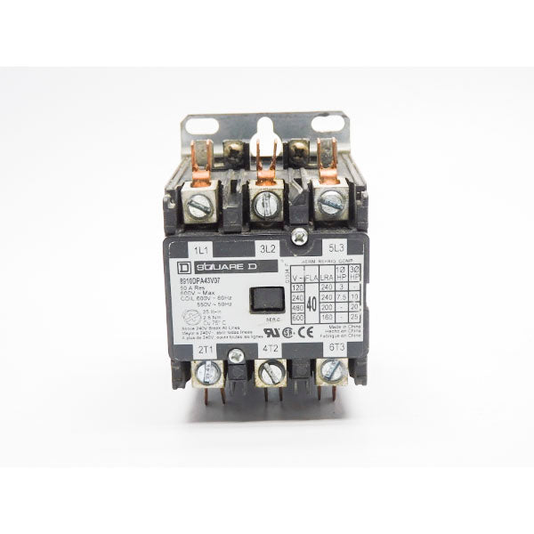 SQUARE D 8910DPA43V07 SER. C 600/550V 40A UNMP