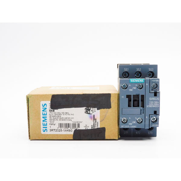 SIEMENS 3RT2025-1AK60 110/120V NSMP