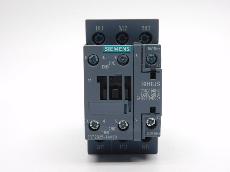 SIEMENS 3RT2025-1AK60 110/120V NSMP