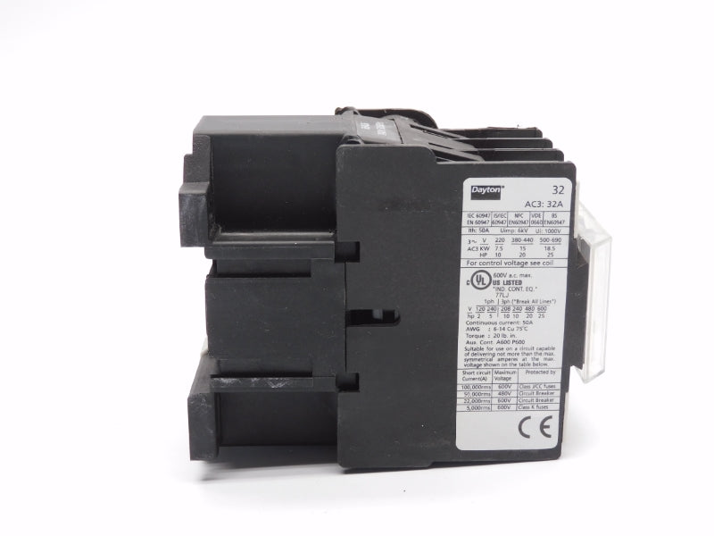 DAYTON 6EAW3 24VAC 32A NSMP