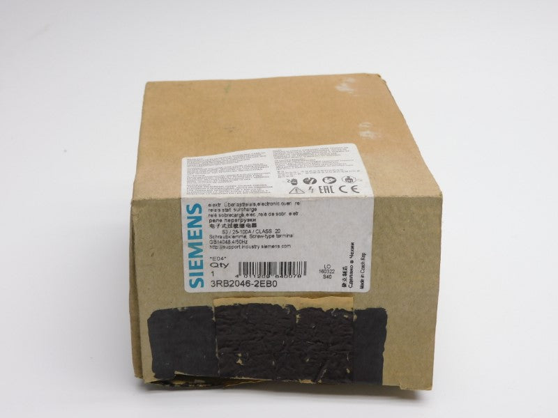 SIEMENS 3RB2046-2EB0 600VAC 25-100A NSMP
