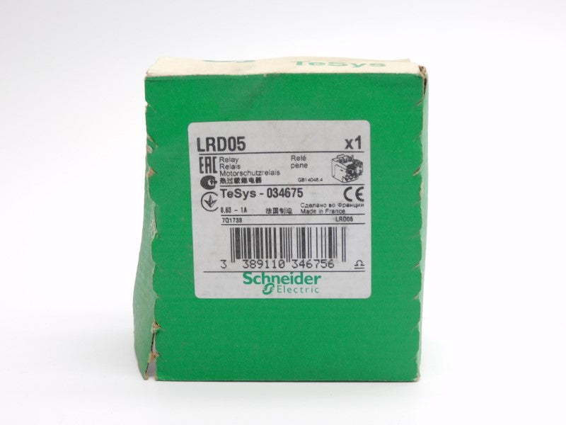SCHNEIDER ELECTRIC LRD05 690V 0.63-1A NSMP