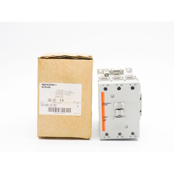 SPRECHER+SCHUH CA7-85-10-120 SER. A 110/120V 100A NSMP