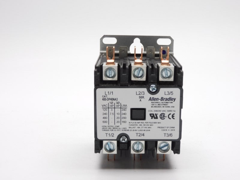 ALLEN BRADLEY 400-DP40NA3 SER. A 208/240V 50A NSNP