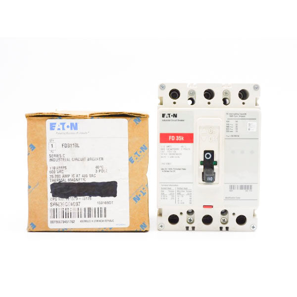 EATON FD3110L SER. C 600VAC 110A (RED) NSMP