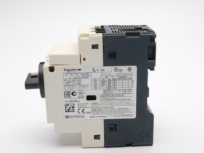 SCHNEIDER ELECTRIC GV2P16 690V 9-14A NSMP